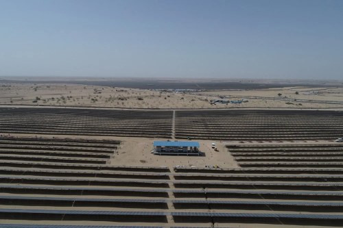400 MW Solar Power Projekt in Bhadla, Rajasthan