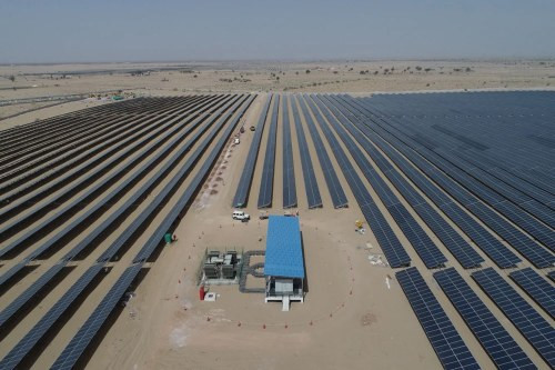 400 MW Solar Power Projekt in Bhadla, Rajasthan