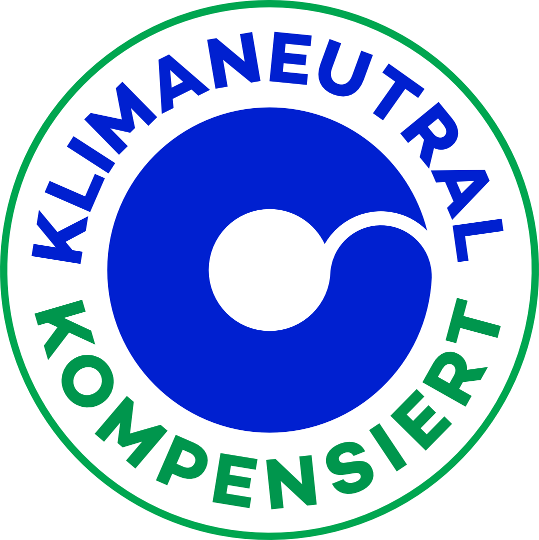 Gütesiegel Klimaneutral Kompensiert